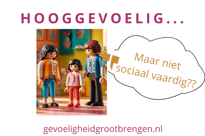 Hooggevoelig maar niet sociaal vaardig